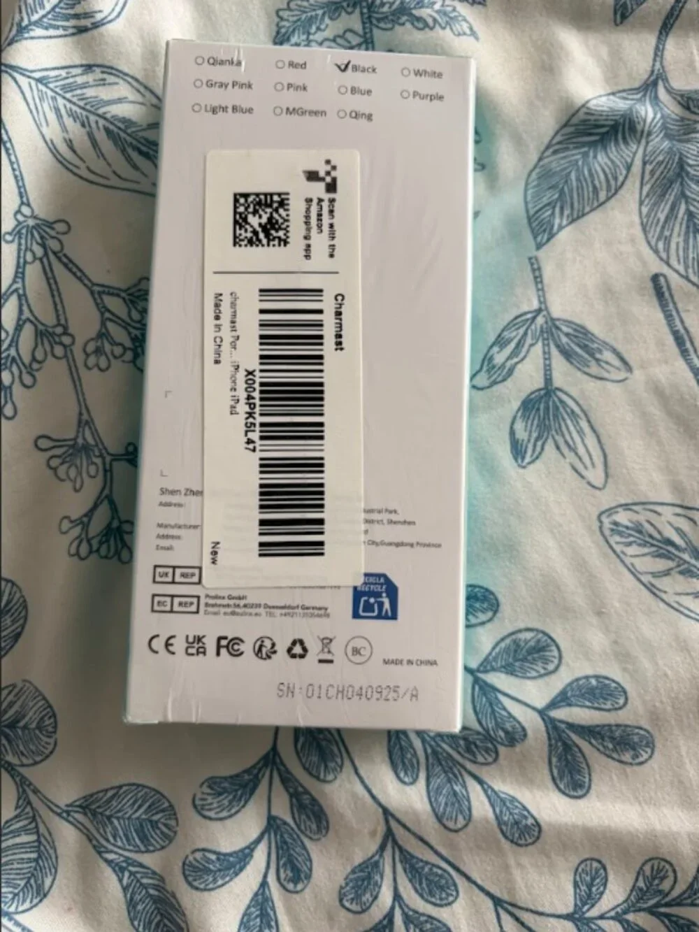 Charmast 10000mAh Power Bank Portable Charger NWT USB Battery Pack